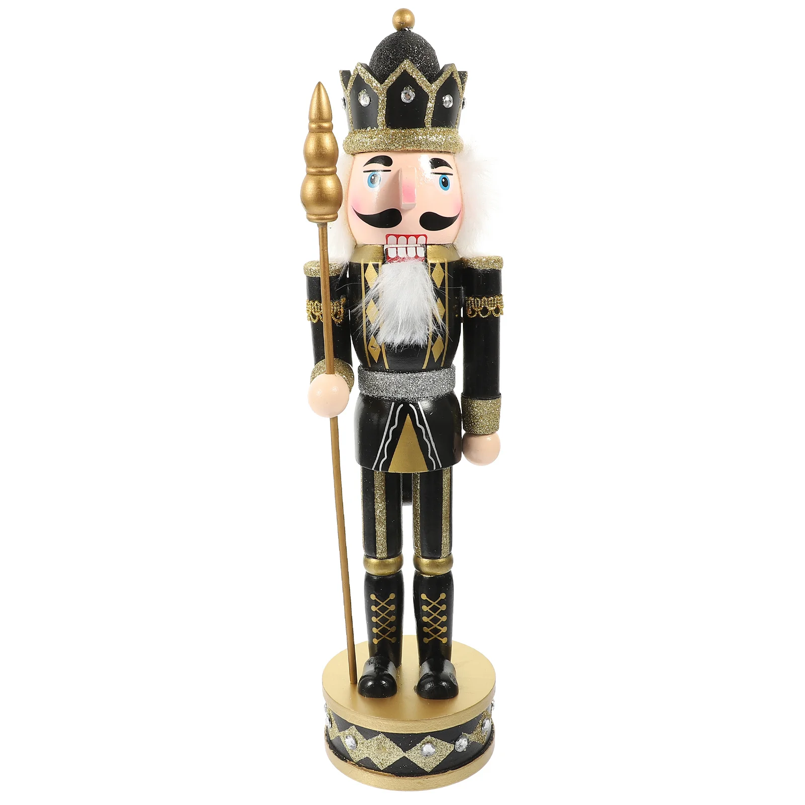 

Nutcracker Nutcrackers Christmaswood Wooden Desktop Ornament Figurine Puppet Soldiercraft Ornaments Decorative