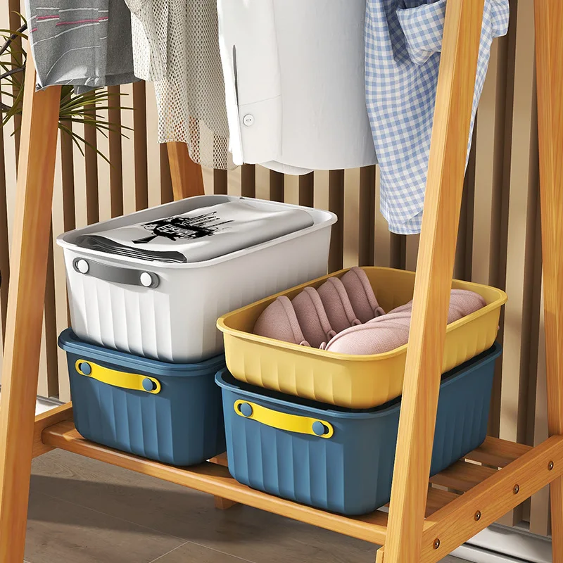 

Desktop storage box, plastic snack storage box, living room toy sorting box, dormitory underwear and miscellaneous storage box