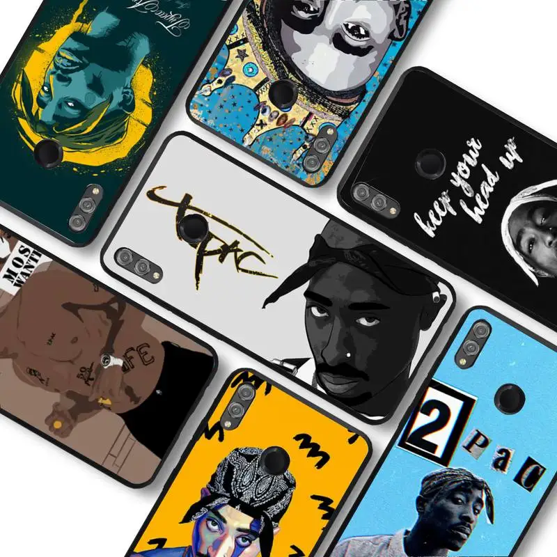 

2Pac Tupac Phone Case For Huawei honor 10Lite 10i 20 8x 10 for Honor 9lite 9xpro Back Coque