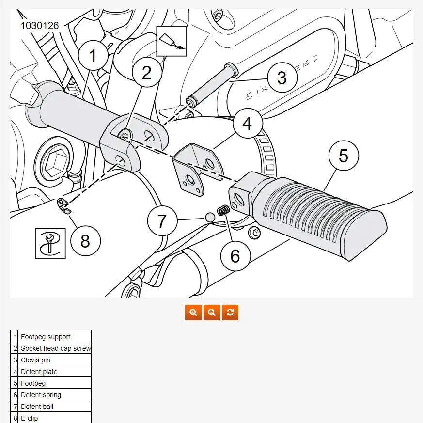 Фото Задние подножки мотоцикла, подставка для ног пассажира, кронштейн для Harley Softail FLSL FLSB FLHC FLDE FXBB FXLR FXST 18-20 №5