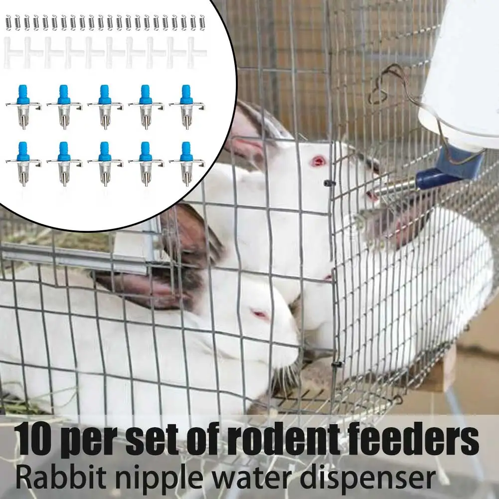 

10 шт./компл., поилка для домашних животных