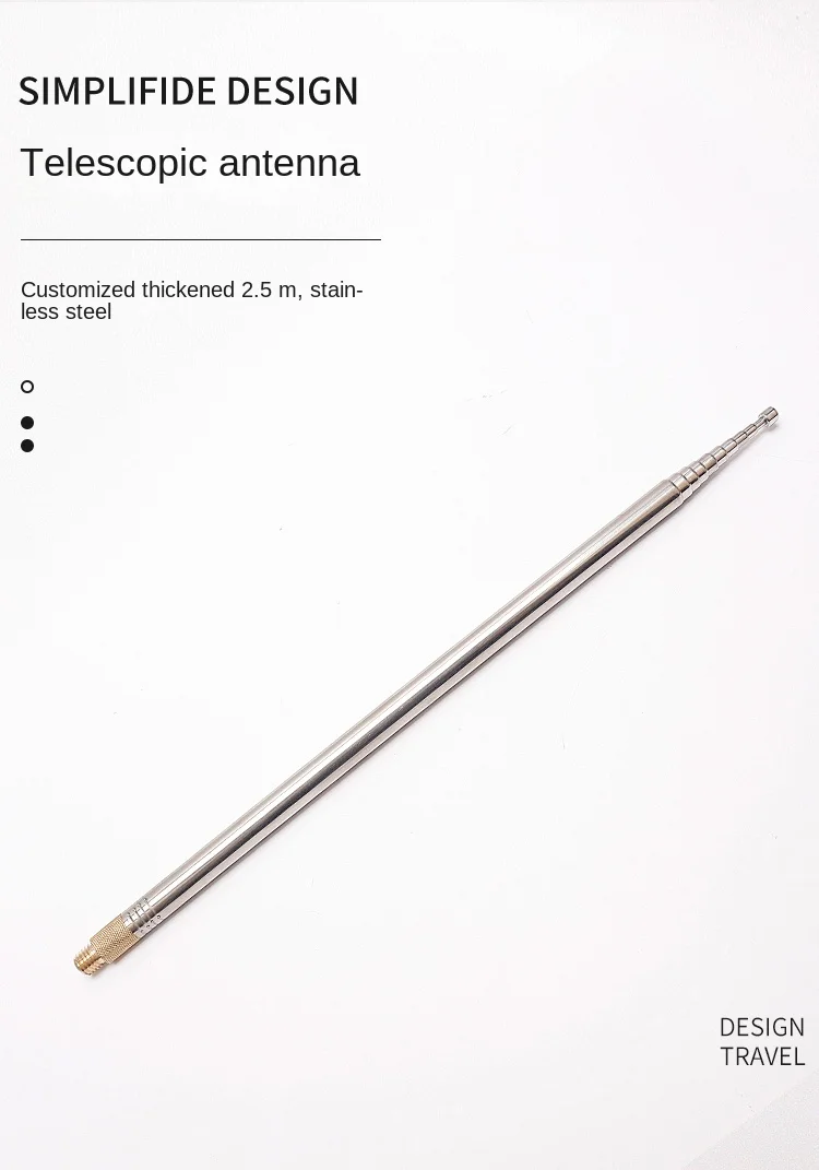 

2.5m rod antenna for pac12 jpc-7