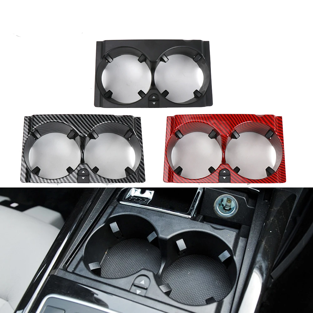 Для Mercedes W212 Автомобильная центральная консоль держатель для напитков углеродное