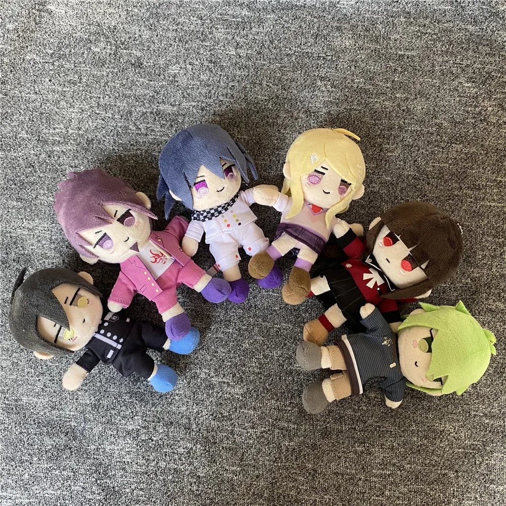 

Anime Danganronpa: Trigger Happy Havoc V3 Cotton doll Nagito Komaeda Kokichi Oma Nanami ChiaKi 15cm Plush doll Pendant Keychain