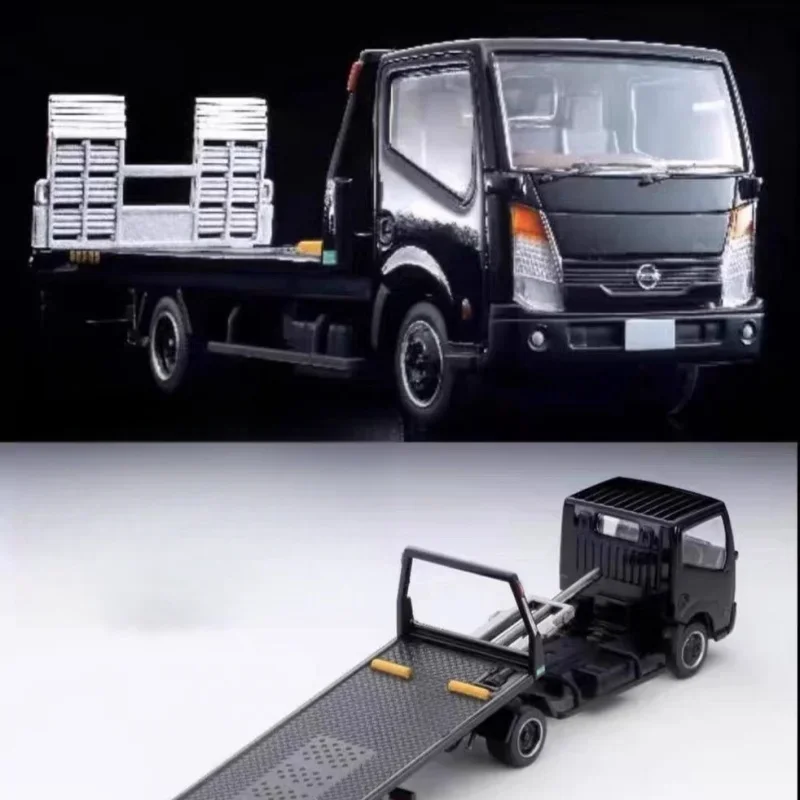 Лимит прицепа TOMYTEC TLV 1:64 для черных цветов литый под давлением автомобиль