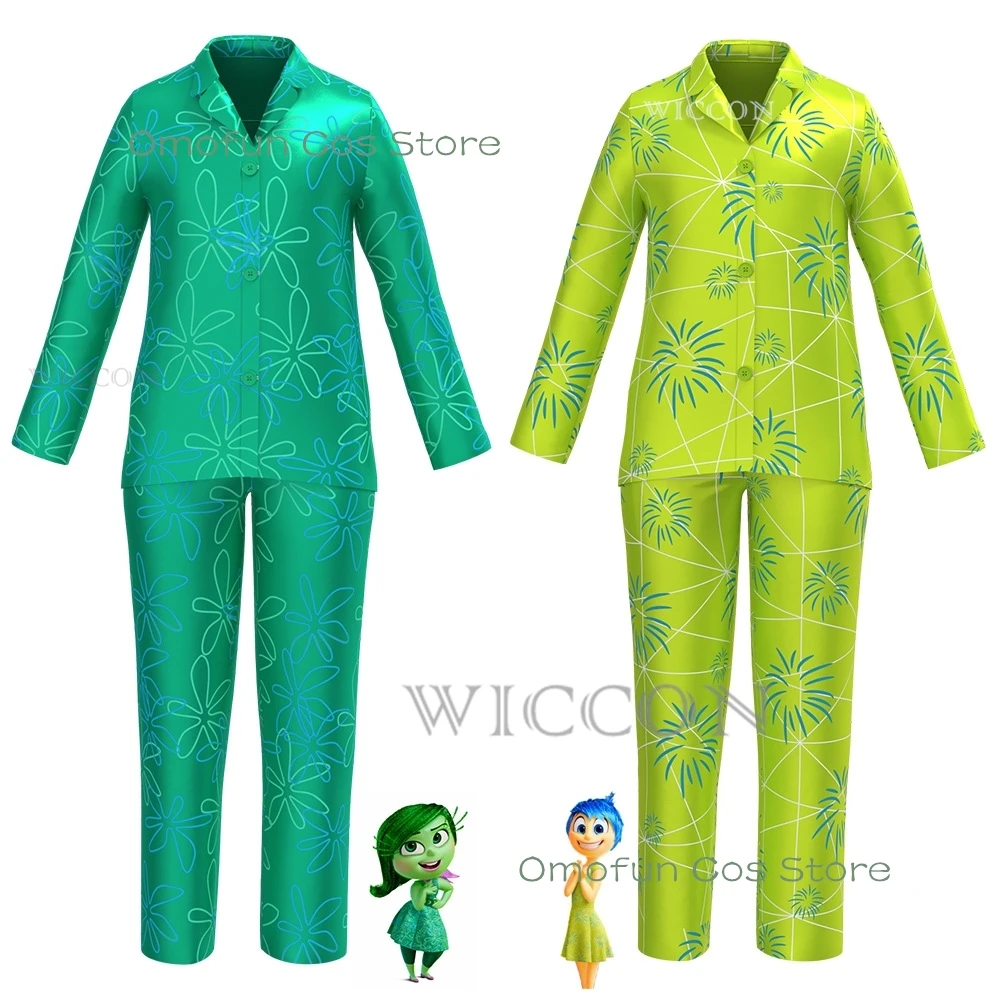 Joy Косплей Inside Cosplay Out 2 фантазийный костюм для косплея женщин топы брюки одежда