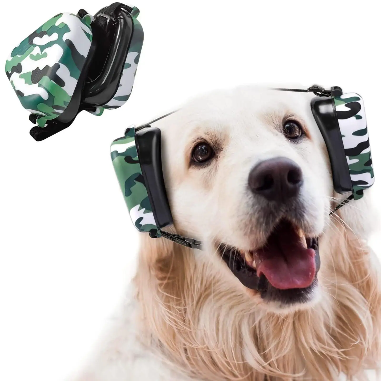 

Pet Dog Cat Grooming Earmuffs Noise Reduction Earmuffs Hearing Protection Pet Ear Cover Winter Windproof Scarf Dogs Supplies