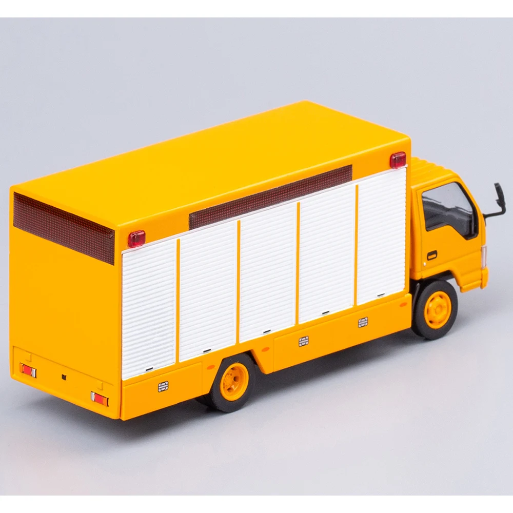 GCD 1/64 ISUZU 4K инженерная машина модель автомобиля с препятствиями литая под