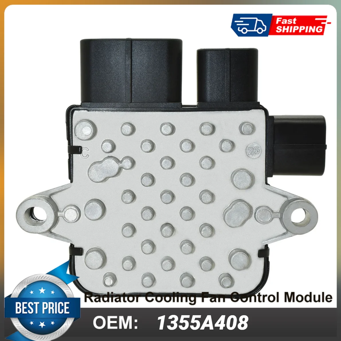 1355A126 1355A408 1F452-19700 1F 45219700 Модуль блока управления вентилятором охлаждения для