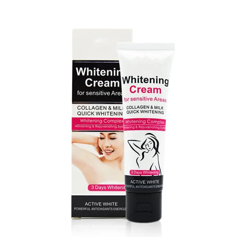 

Armpit Whitening Cream Skin Lightening Bleaching Cream Underarm Dark Skin Legs Knees Whitening Intimate Body Lotion TSLM1