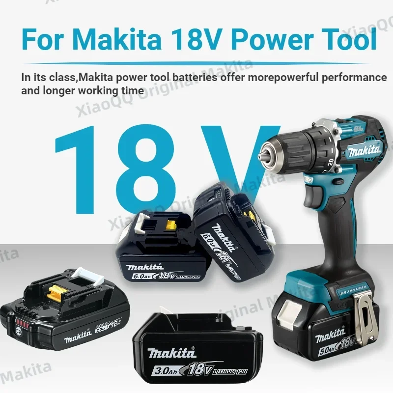 Литиевая аккумуляторная батарея Makita 18 В вилка европейского стандарта 90 Втч 5000