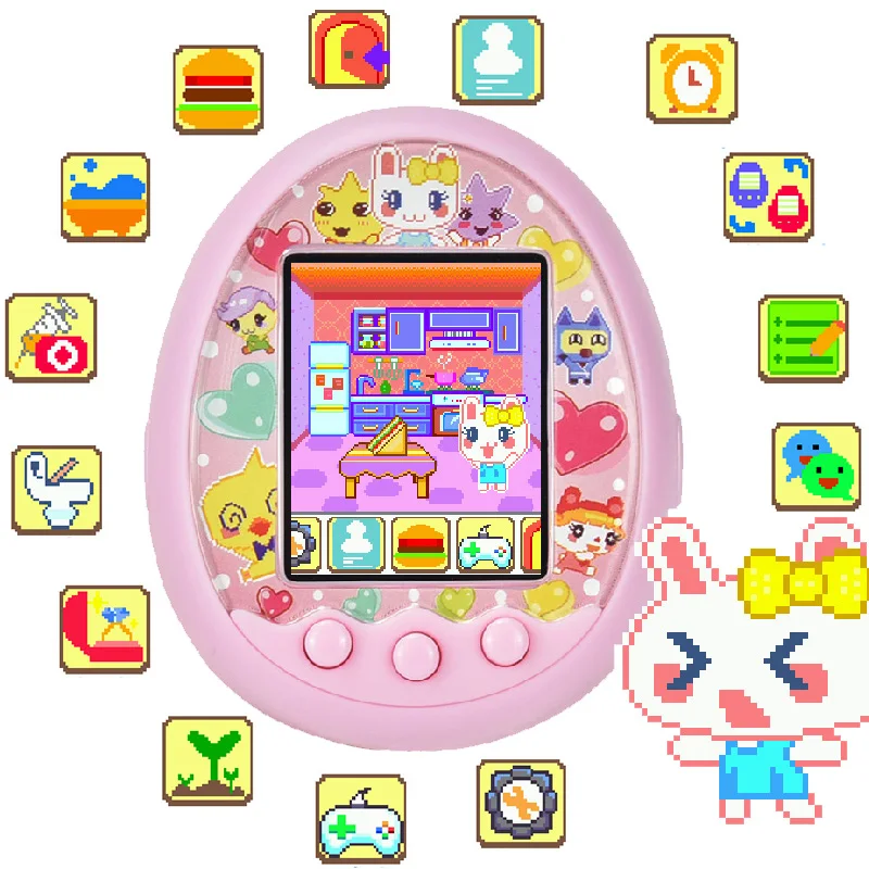 

Новинка, популярная электронная игрушка для домашних животных Tamagochi, виртуальный питомец, ретро, Интернет-Забавный стакан, игрушки для детей, ручной игровой автомат, подарки