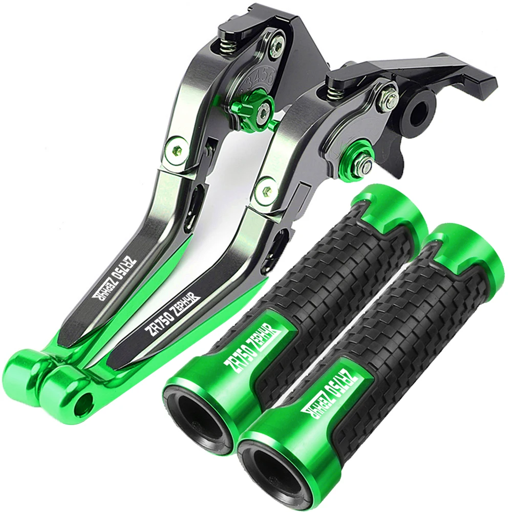 

Handlebar For KAWASAKI ZR750ZEPHYR ZR750 ZEPHYR 1991 1992 1993 Motorcycle Adjustable Brake Clutch Lever Handle bar grips ZR 750