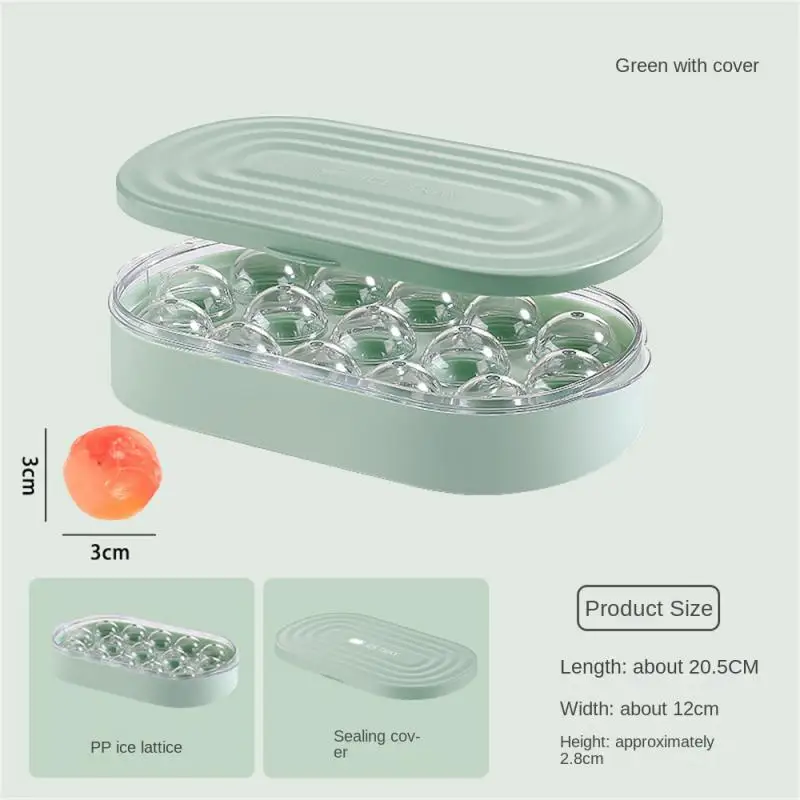 

With Removable Lids Ice Cream Mold Reusable Double Layers Design Soft Silicon Rubber Bottom Makers Food-grade