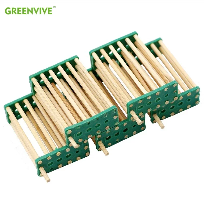 

GREENVIVE Бамбуковая клетка для королевы пчел