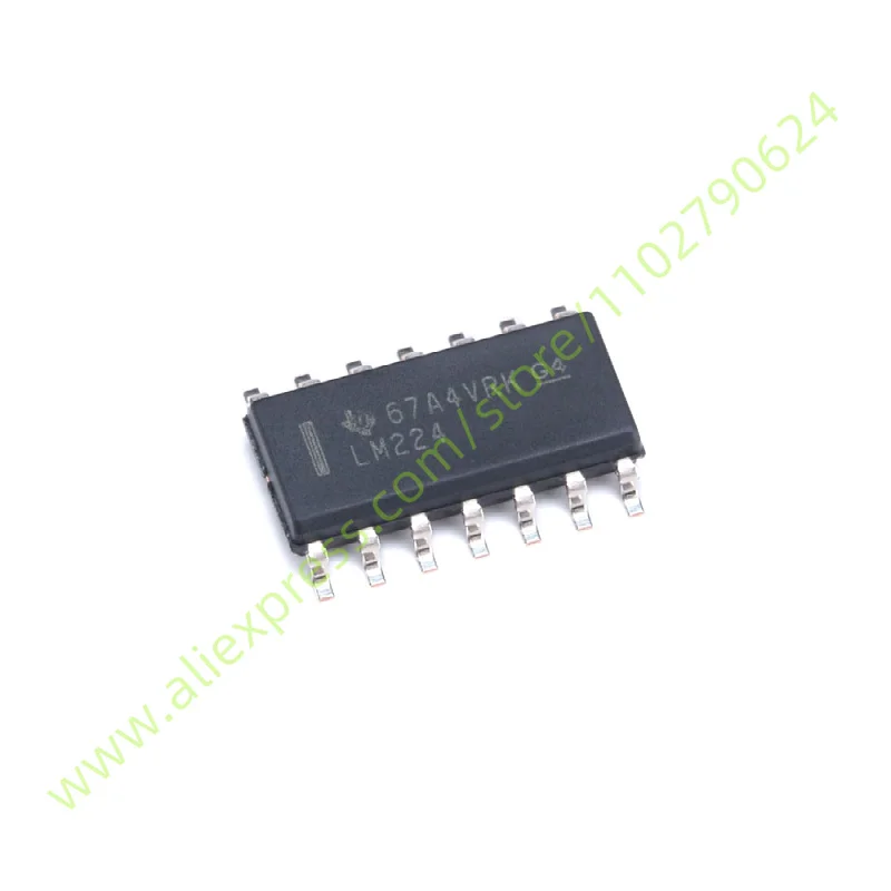Новый оригинальный четырехъядерный усилитель LM224DR SOP-14 LM224, 10 шт.