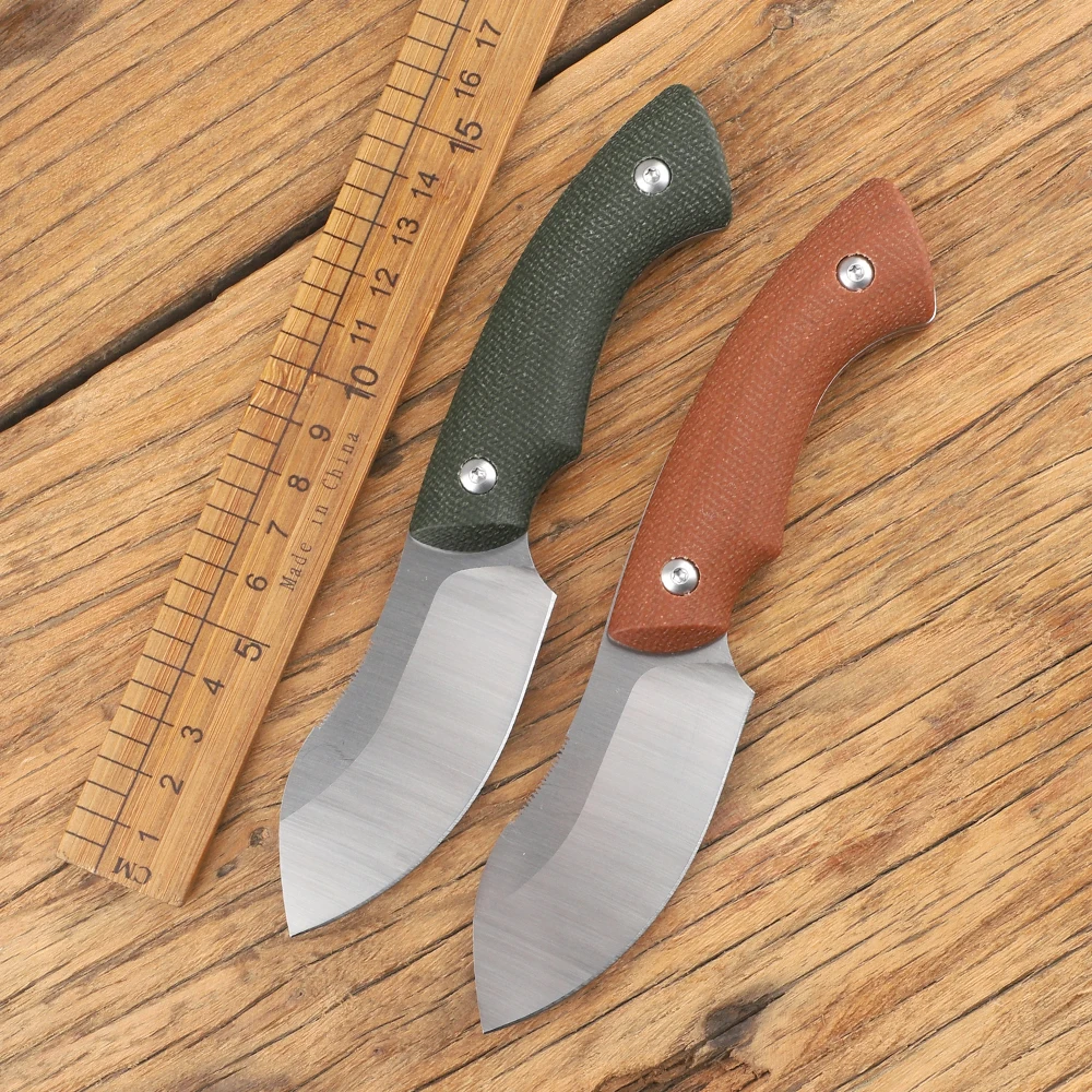 

Охотничий нож для выживания на природе 14C28N, стальное уличное тактическое оборудование, прямой нож, инструмент для самообороны