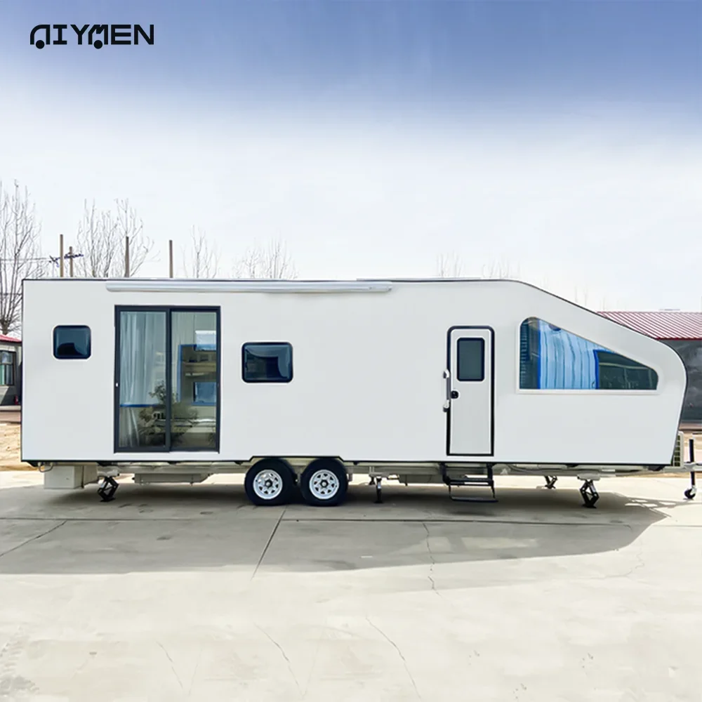 AIYMEN Китай Destination Автомобиль для отдыха Rv Дорожные прицепы Полуприцеп Стандарт