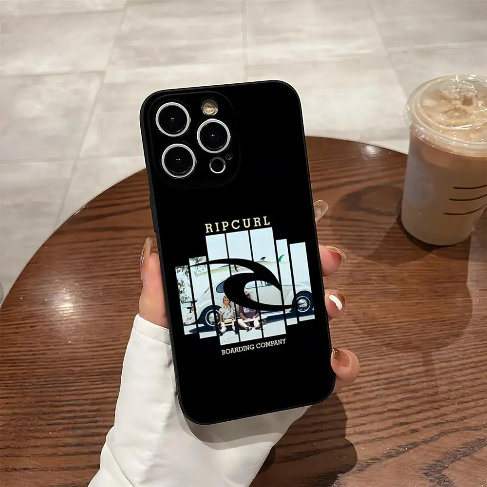 Чехол для телефона Blue Water Surf Beach Rips Curls 15 Pro Max Iphone 14 Plus 13 16 12 Mini 11 Xr X Xs 8 7 задняя крышка