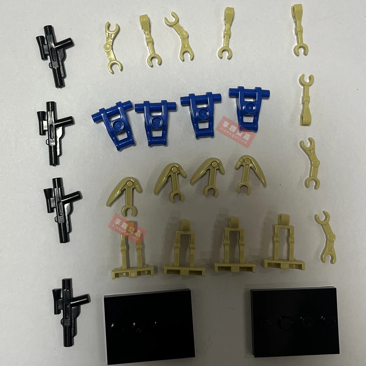 MOC Koruit звездное пространство W 4 см мини куклы световой меч Blaster строительные блоки