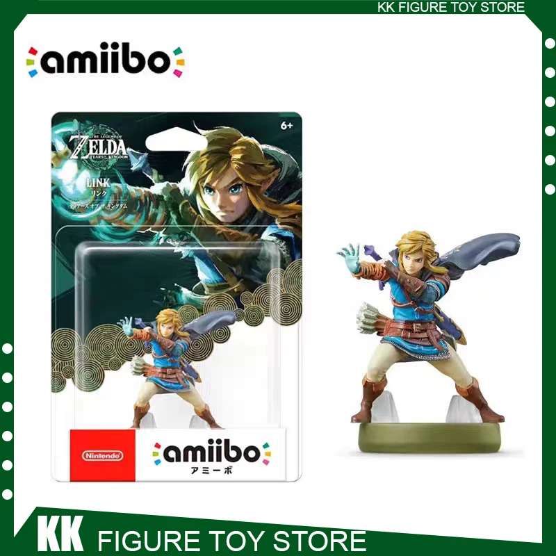 

8cm The Legend Of Zelda Anime Figures Tears Of The Kingdom Amiibo NFC Switch Breath Of The Wild Game Pvc Statue Model Toy Gifts