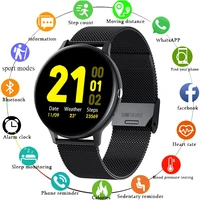new color screen smart watch women fitness tracking health monitoring full touch screen sports waterproof ladies smartwatch