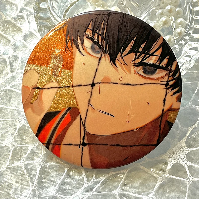Anime volleyball Character juvenile Pins Brooch Badge gift souvenir collection toy Schoolbag Decoration