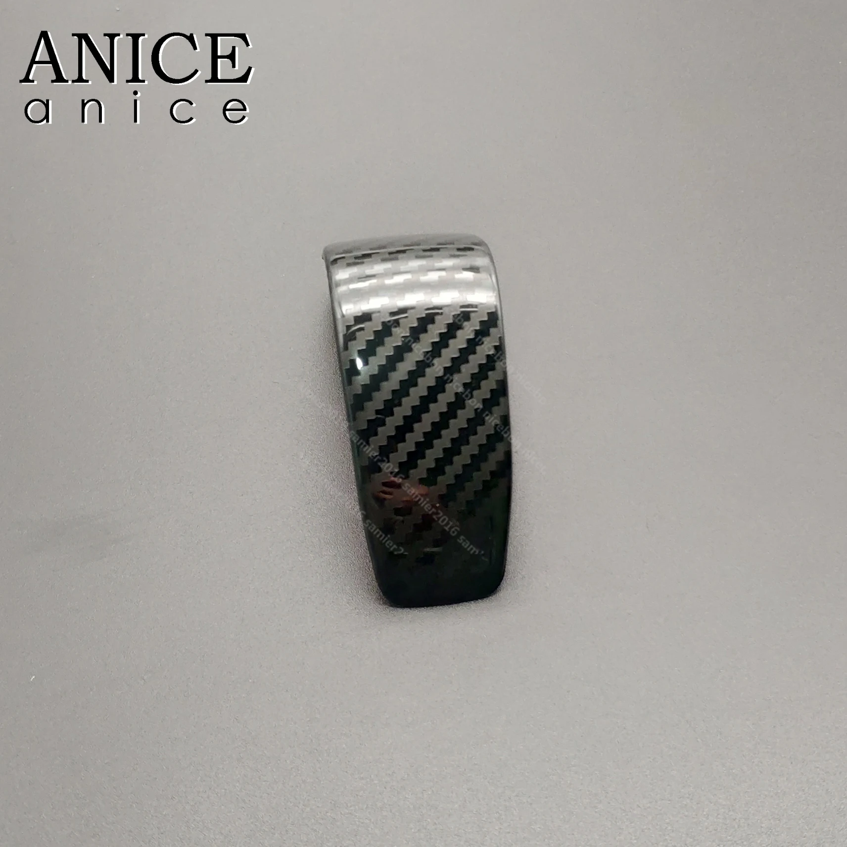 Декоративная Ручка рычага переключения передач из углеродного волокна для Ford