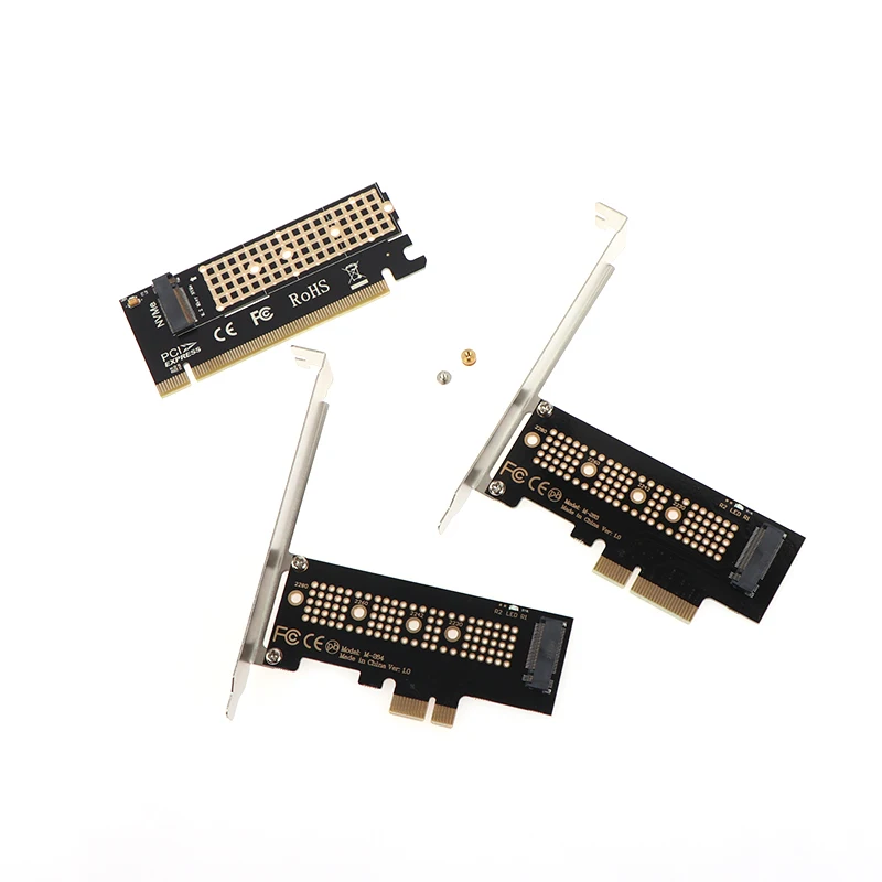 

M.2 SSD к PCI-E 1x4x16x NVME NGFF sata3.0 адаптер для жесткого диска с кронштейном