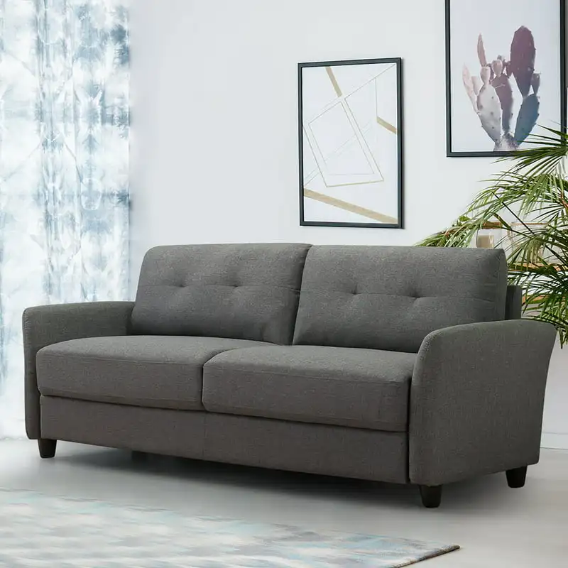 

Sofa, Dark Grey Polyester