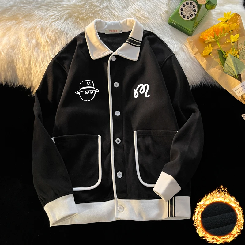 Vintage Oversized Men Cashmere Golf Clothing Harajuku Sweatshirt Top Long Sleeve 2022 Women clothing Clothes Casual Golf Jackets