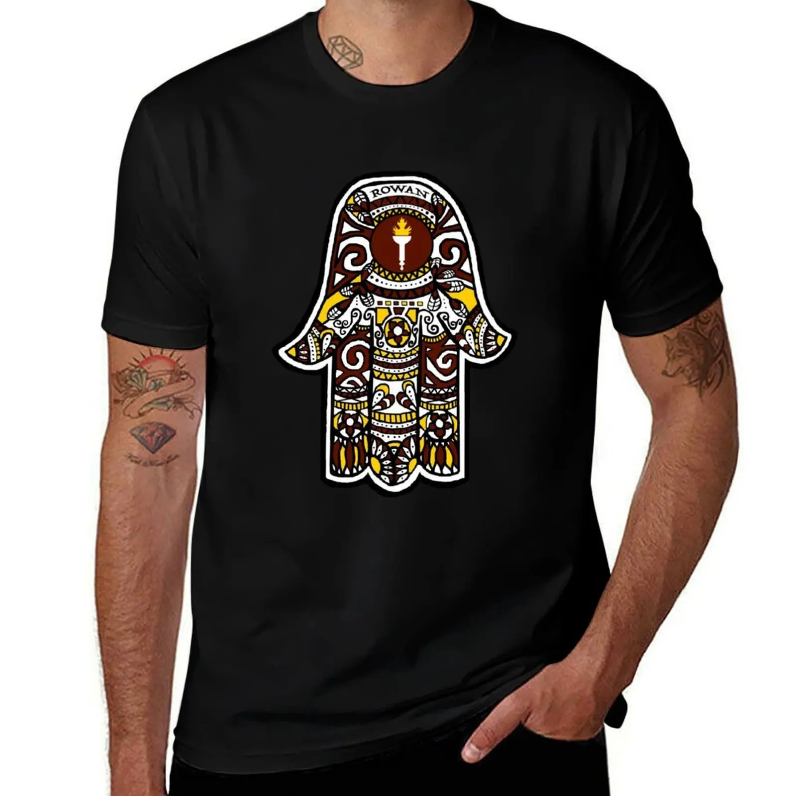 Фото Футболка Rowan Hamsa из прочной ткани для работы №1