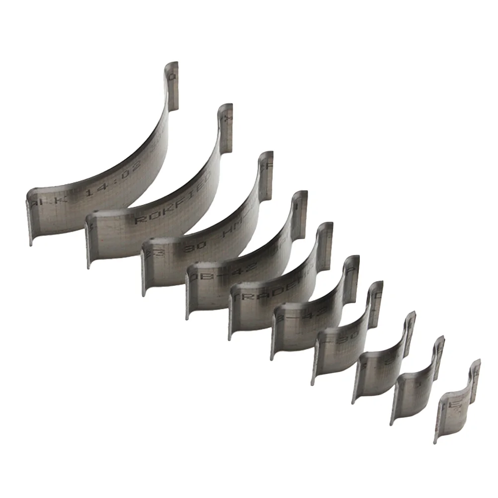 

10 Pcs Shallow Round Chopping Knife Mold Watch Band Tool Punch Circle Corner Shower