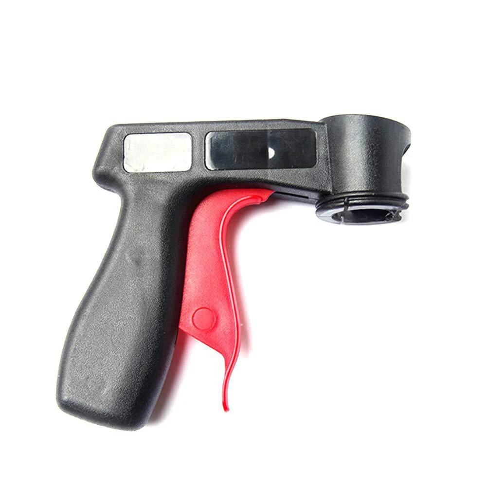 

Spray Gun Adaptor Auto Polishing Paint Care Aerosol Spray Gun Handle with Full Grip Lock Graffiti /Car Maintenance Tool