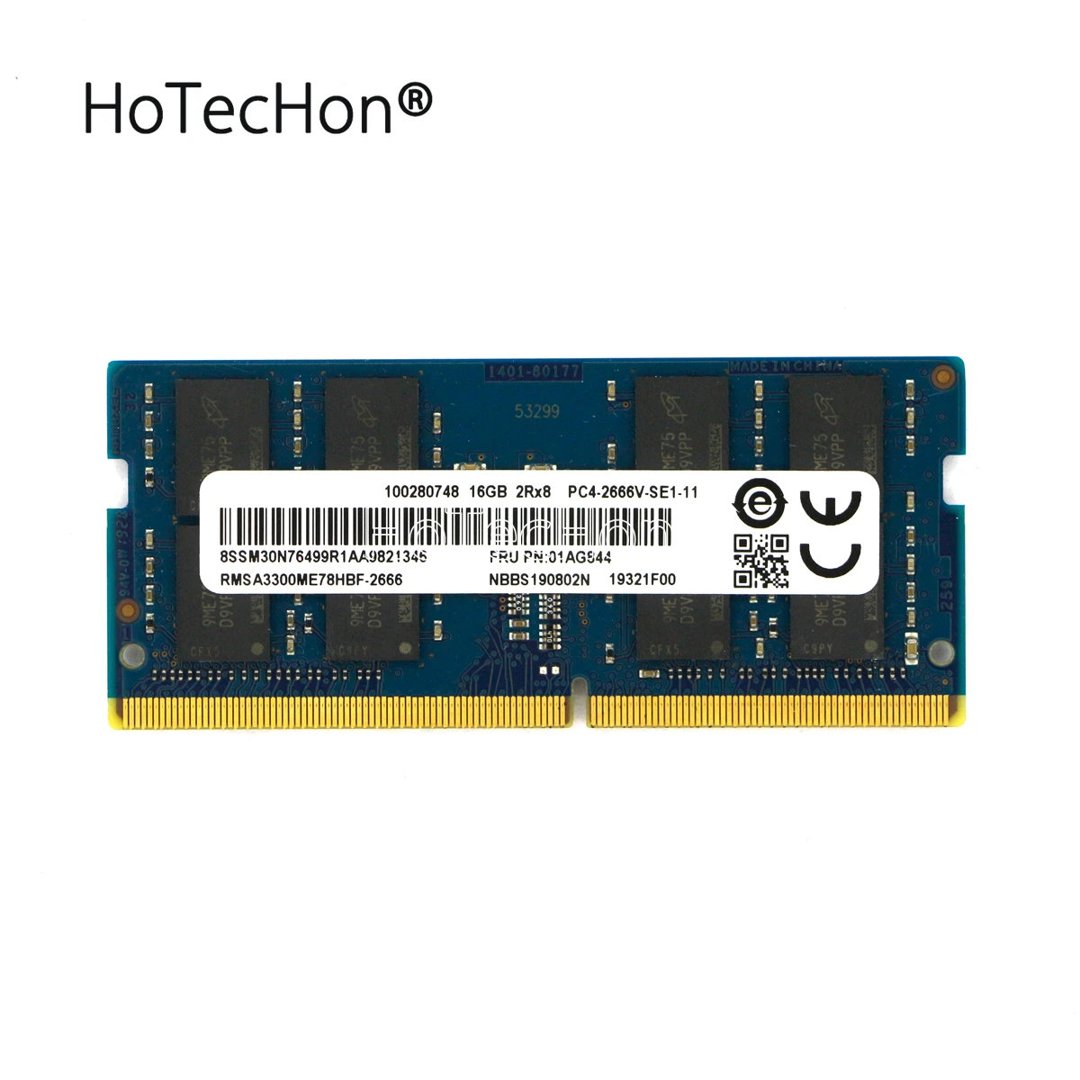 Купи 01AG844 16GB DDR4 2666 SODIMM RAM 2Rx8 PC4-2666V-SE1-11 для ноутбука Lenovo за 3,599 рублей в магазине AliExpress