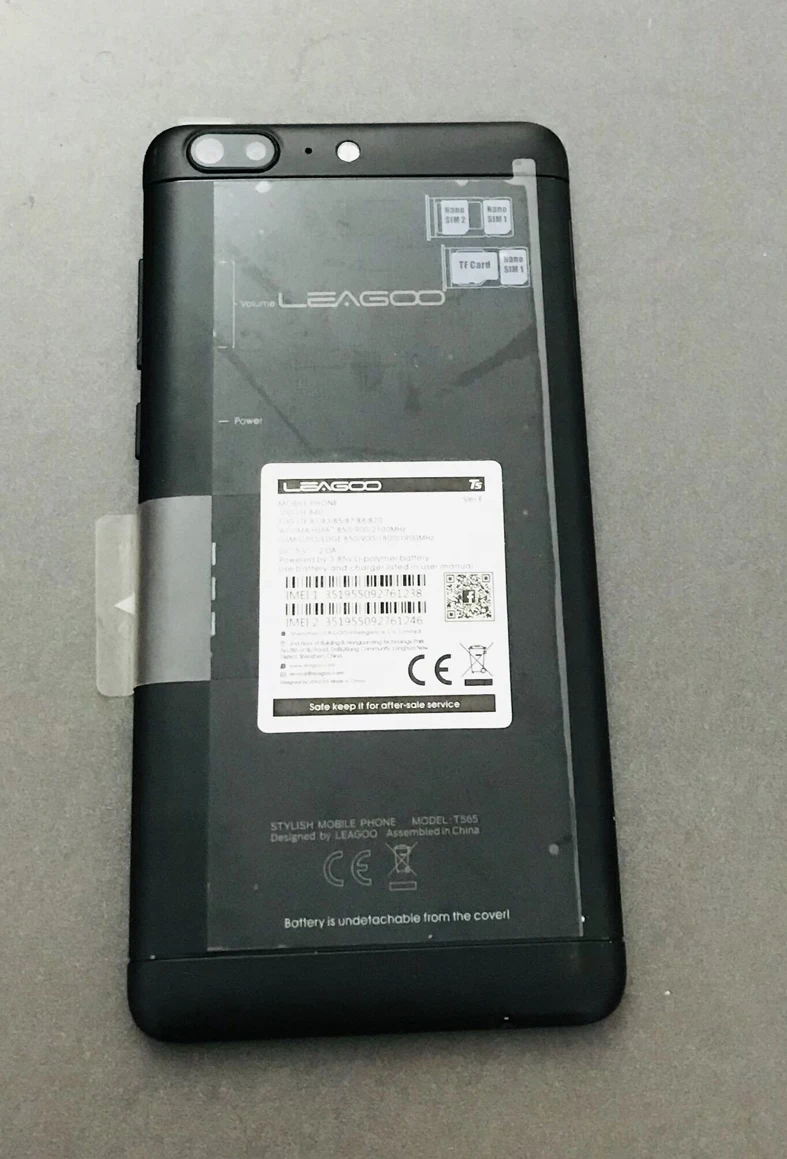 Оригинальный сенсорный экран + ЖК-дисплей материнская плата (4 64) для Leagoo T5 MT6750T Octa