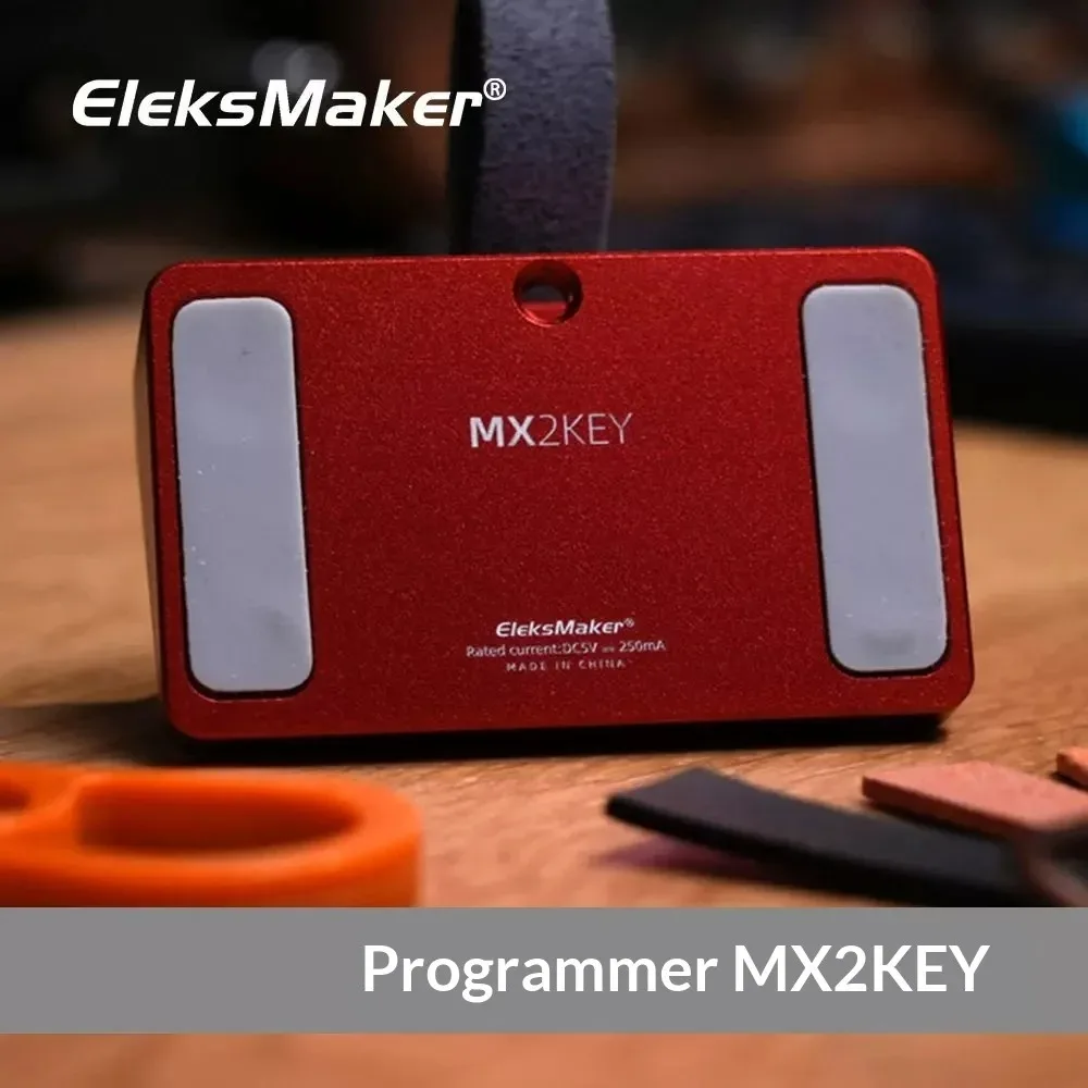 Фото Программируемая мини-клавиатура EleksMaker MX2KEY Vibe с 2 программируемыми кнопками, алюминиевый корпус, настраиваемые макросы, подарок №5