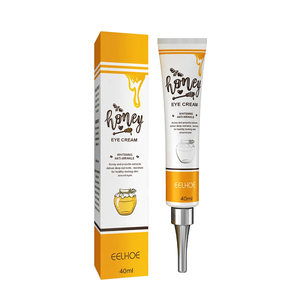 

Honey Eye Cream Anti Dark Circles Remove Eye Bags Collagen Anti Wrinkle Fine Lines Brighten Whitening Moisturizing Eye Care