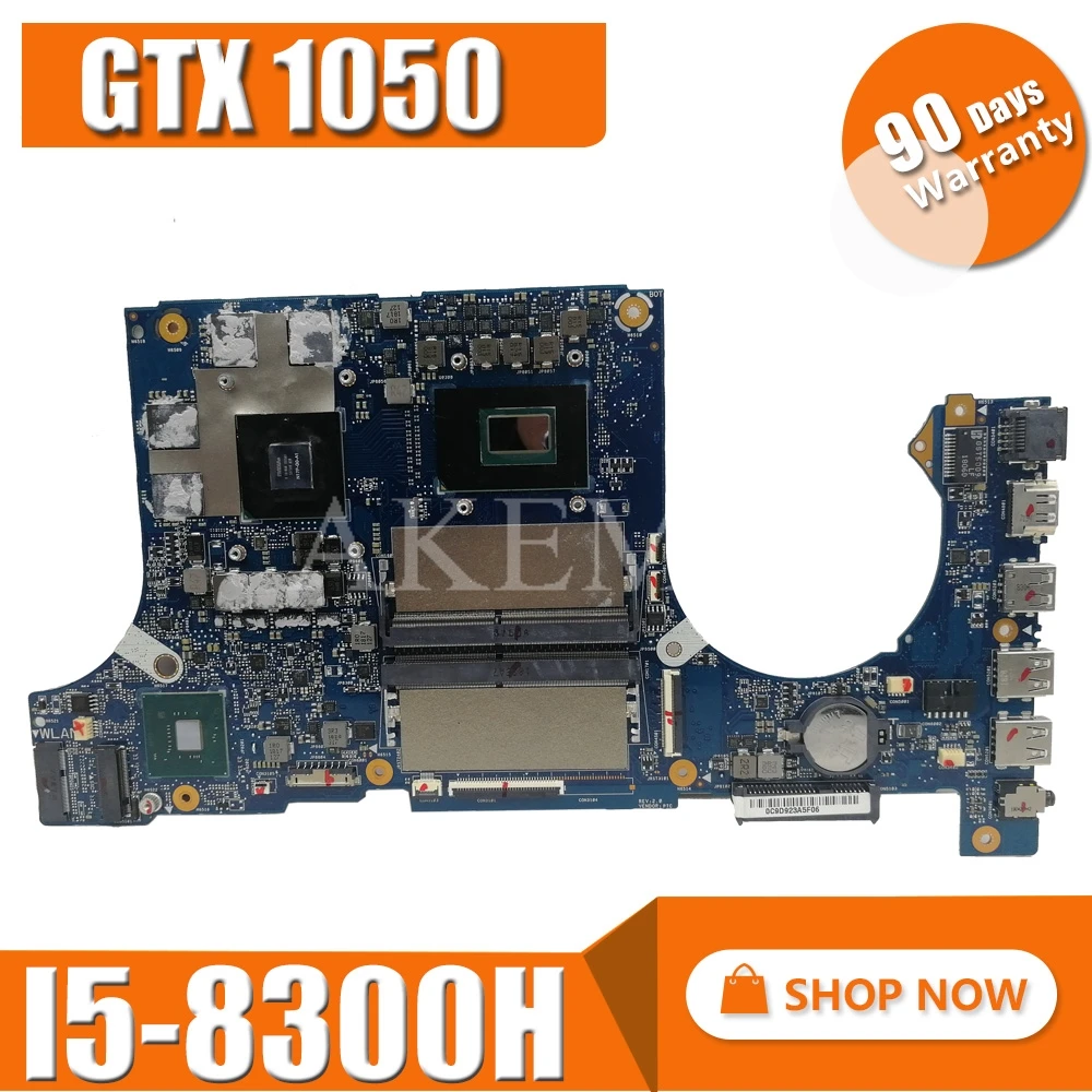 

FX705GD Motherboard For Asus TUF Gaming FX705G FX705GD FX705GE 17.3 inch Mainboard Motherboard I5-8300H GTX 1050 GDDR5