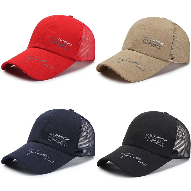

Men Women Quick-drying Summer Outdoor Sport Running Baseball Mesh Hat Visor Cap