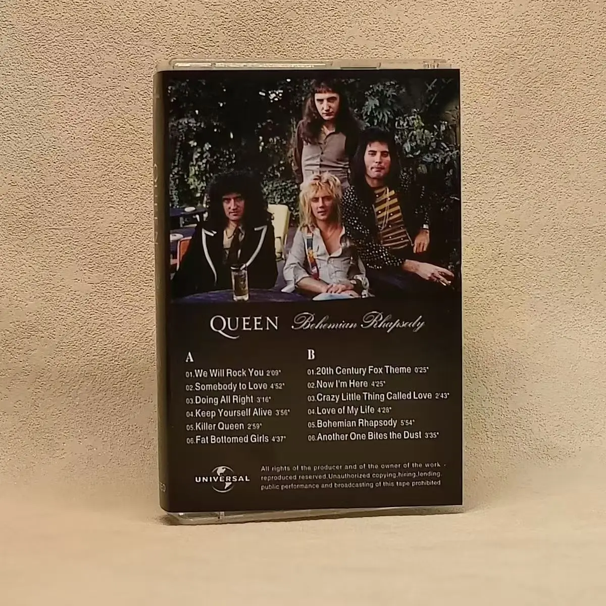 Greatest Hits Rock Album Маленькие металлические кассеты для компакт-дисков Queen Freddie Mercury