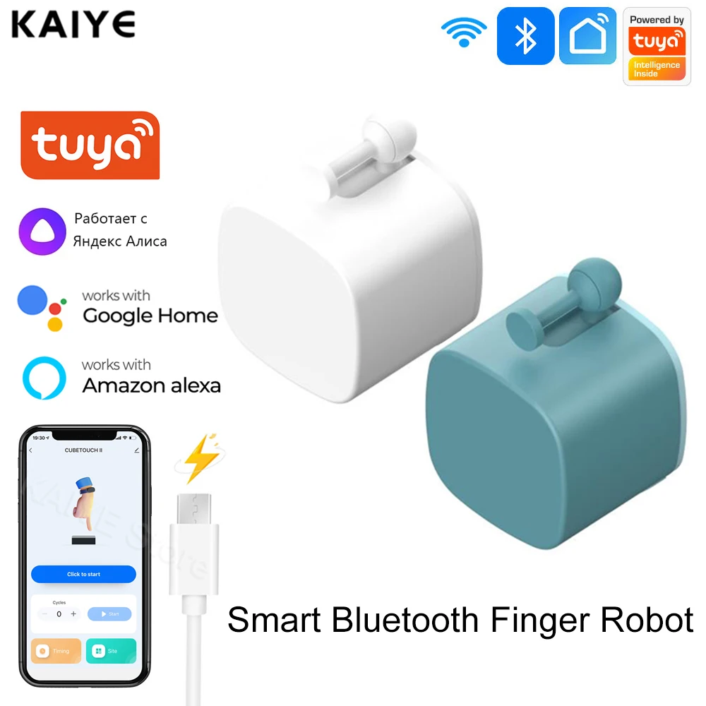 Кнопка-толкатель умная с поддержкой Bluetooth и