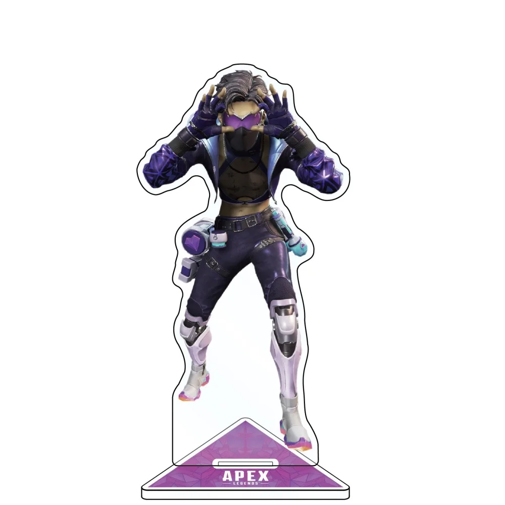 Фото Фигурка из акрила HD 15 см по игре Apex Legends, уникальный дизайн, праздничный подарок для геймеров, брелок №4