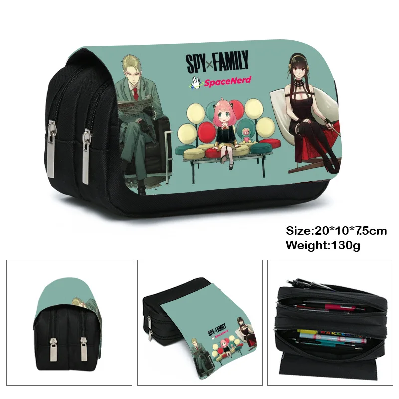 Case Anya Loid Cartoon Figure Stationery Box School Supplies