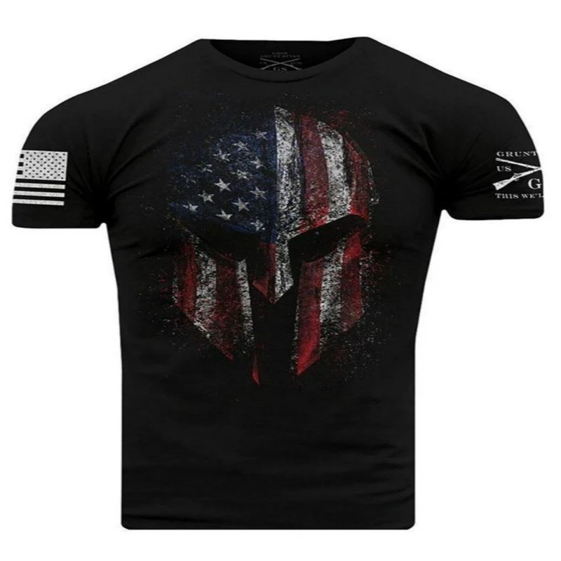 

2022 Men's 3D Printing Short Sleeve T-Shirt Personality Fashion Street Style Oversized Round Neck Material