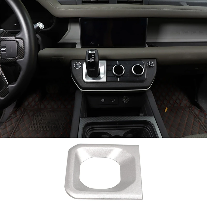 

Car Central Control Gear Bottom Frame Central Control Gear Base Cover for Land Rover Defender 2020-2021