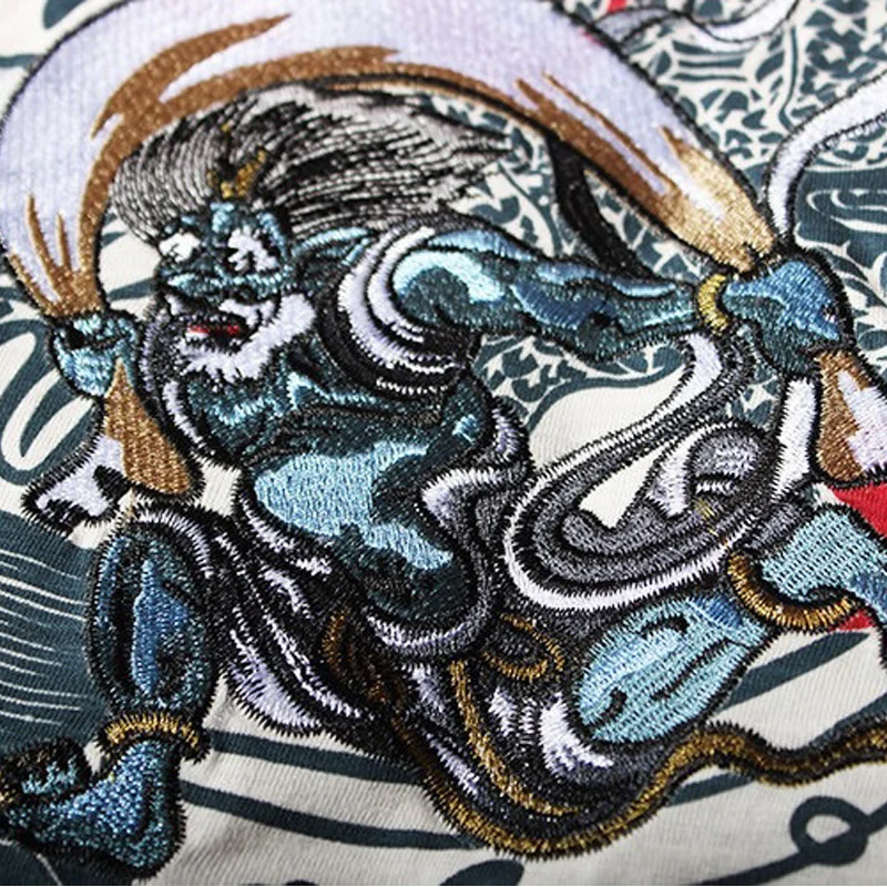 Новое поступление 2022 Лидер продаж модная футболка в стиле хип-хоп с вышивкой Бога