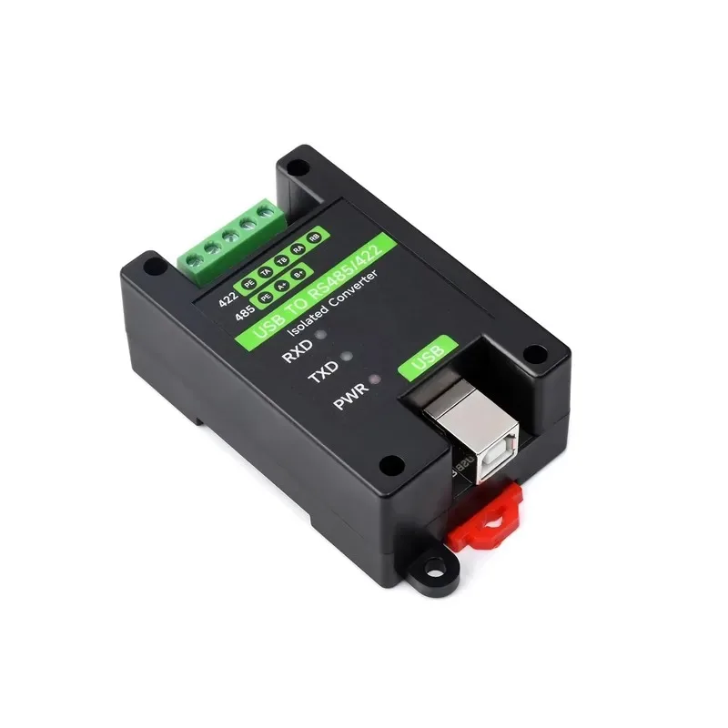 Фото Промышленный изолированный преобразователь USB в RS485/RS422, со встроенными микросхемами FT232RL и SP485EEN, многоуровневая защита №4