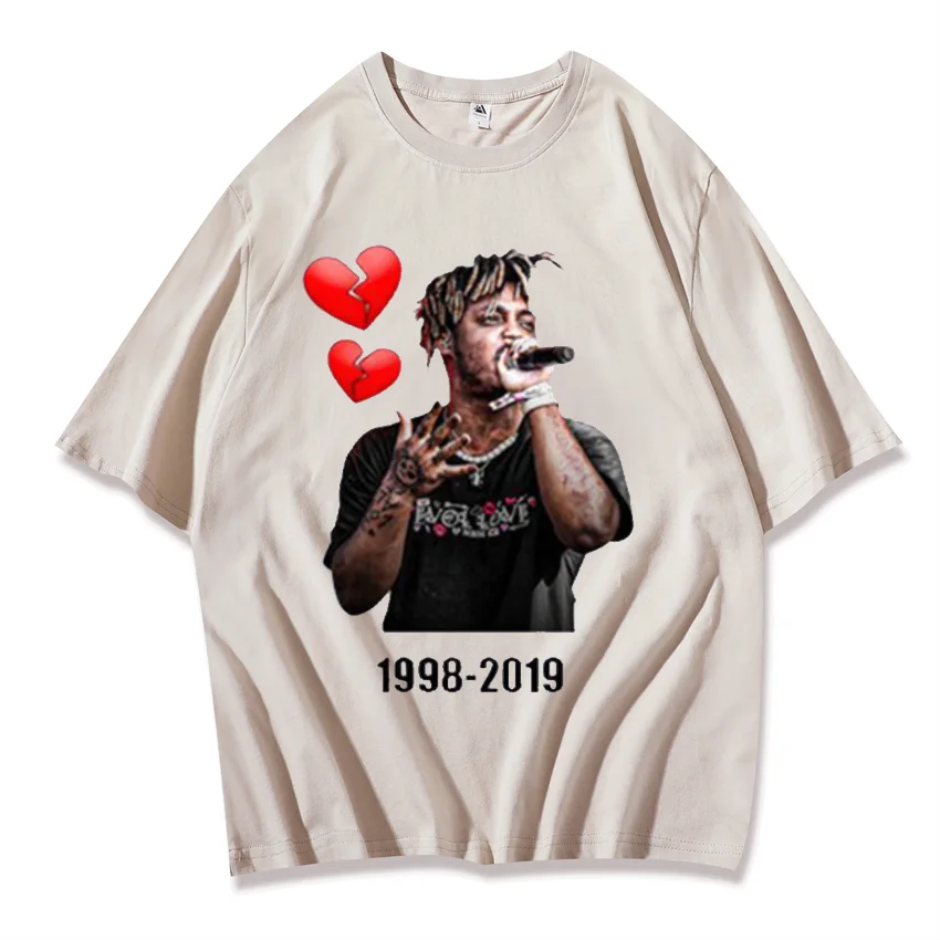 Футболка женская оверсайз с круглым вырезом и принтом |