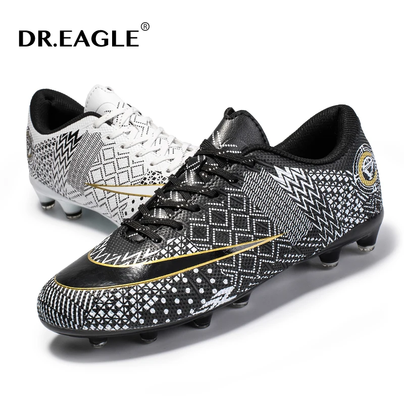 

DR.EAGLE Outdoor Men Soccer Shoes Boys Kids Football Boots TF Hard Court Sneakers AG Grass Training Sport Footwear Dropshipping